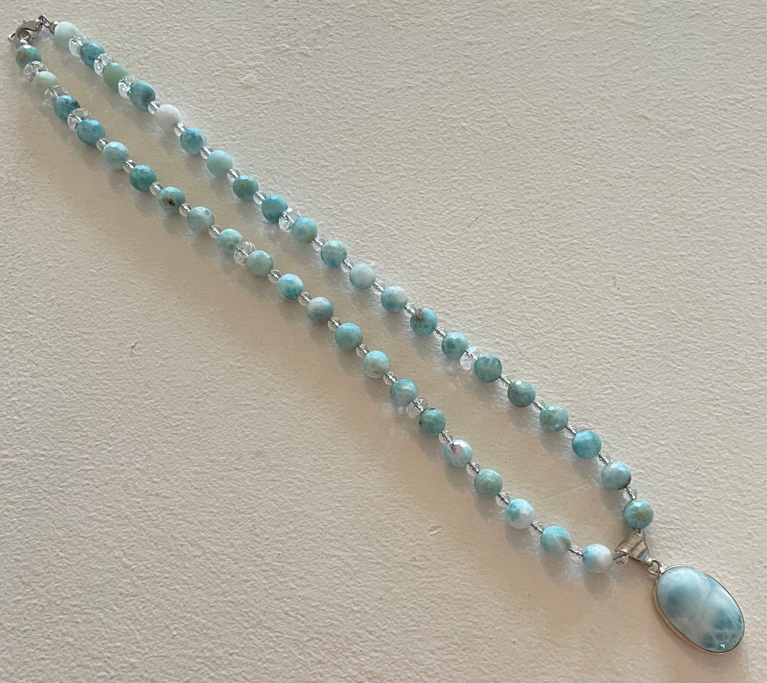 Larimar Necklace