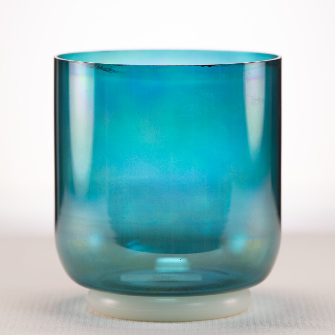 6" F+6 Marine Dream Crystal Singing Bowl, Perfect Pitch