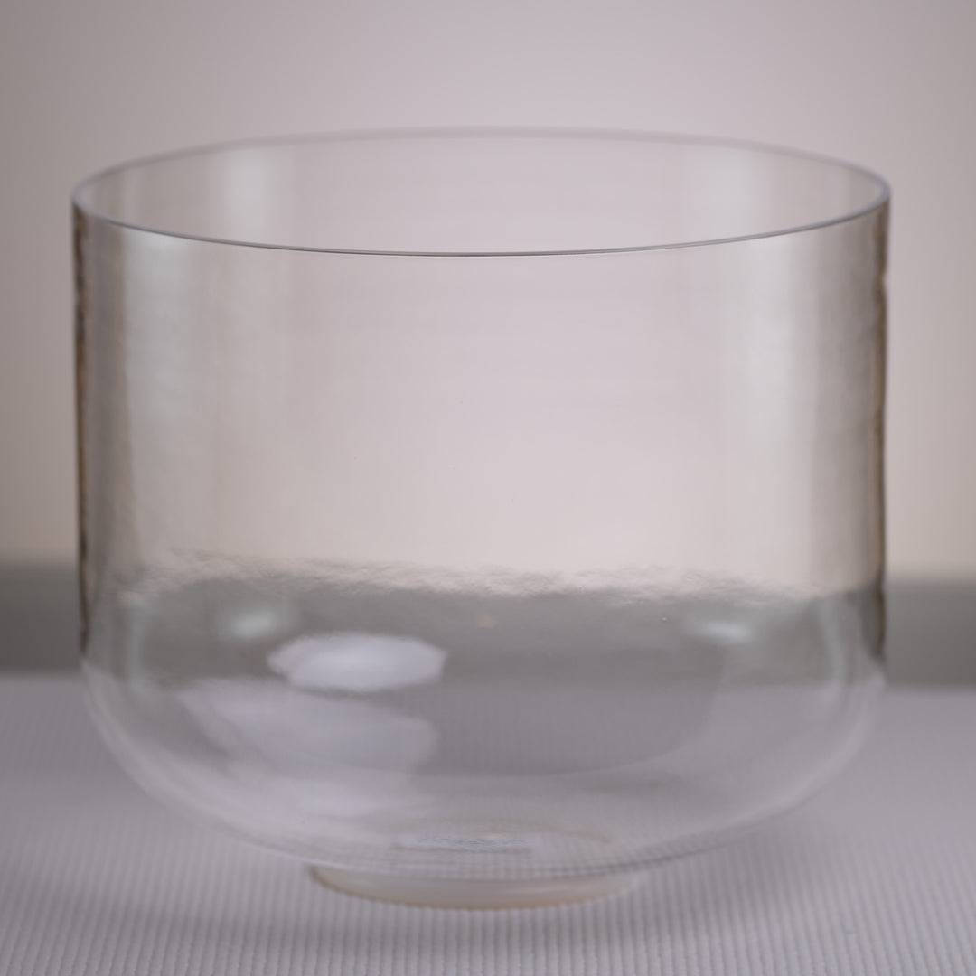 12" D+32 Clear Quartz Crystal Singing Bowl