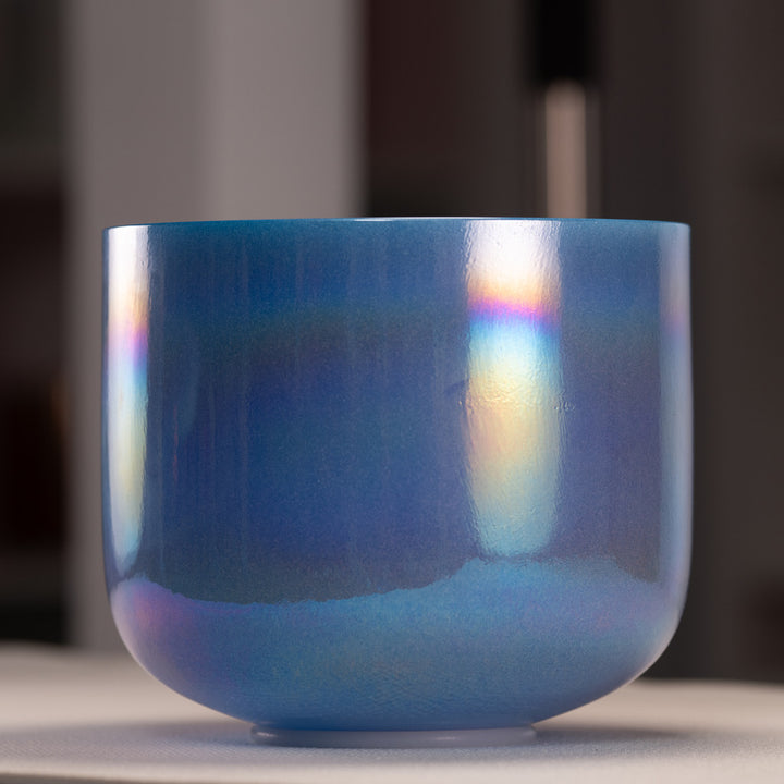 9" F-31 Father Sky Celestial Frosted Singing Bowl