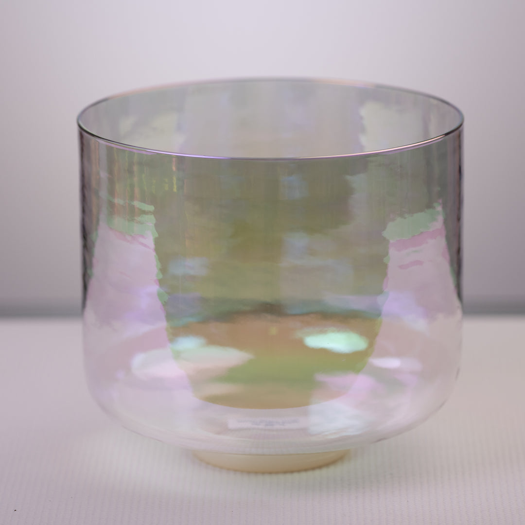 10" D#+15 Prismatic Crystal Singing Bowl