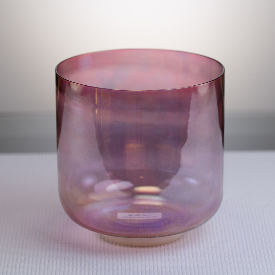 7.75" G#+46 Solar Violet Crystal Singing Bowl