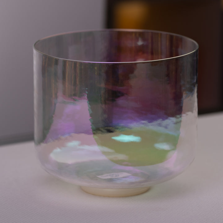 10" D-8 Prismatic Crystal Singing Bowl