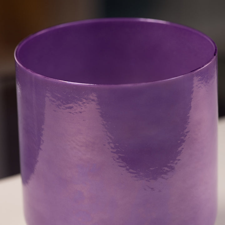 8" C+33 Lilac Blossom Crystal Singing Bowl