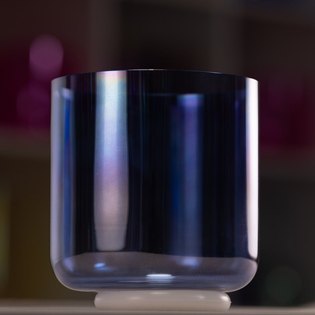 6.75" D-46 Indigo Child Crystal Singing Bowl