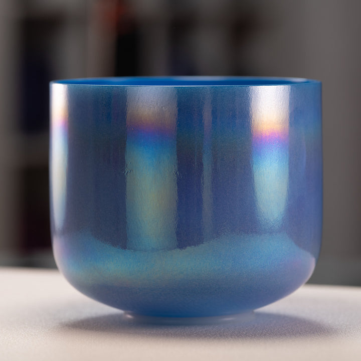9" F-31 Father Sky Celestial Frosted Singing Bowl