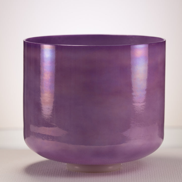 11" F+11 Lilac Blossom Crystal Singing Bowl