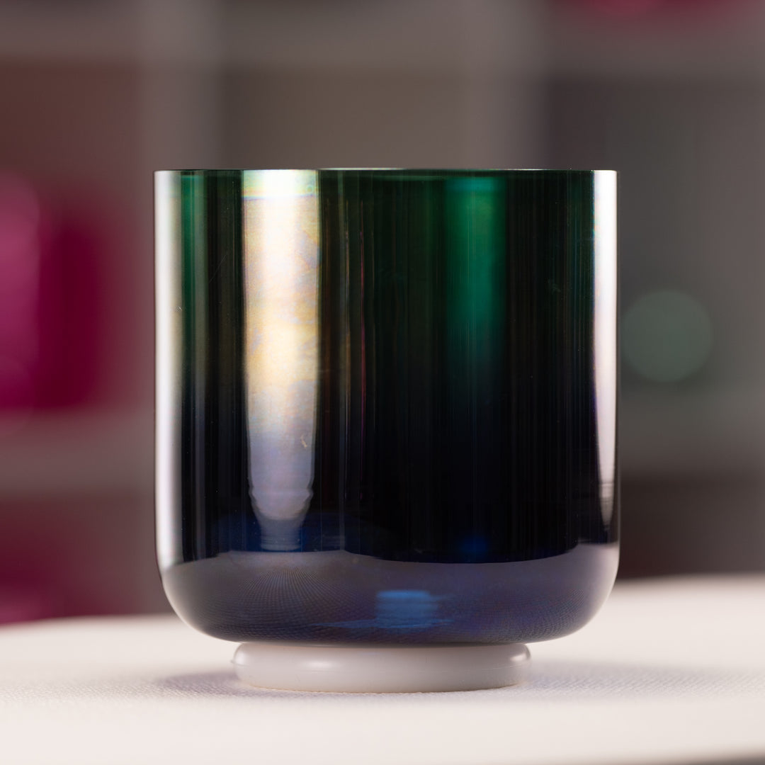 6.75" D+45 Sacred Earth Crystal Singing Bowl