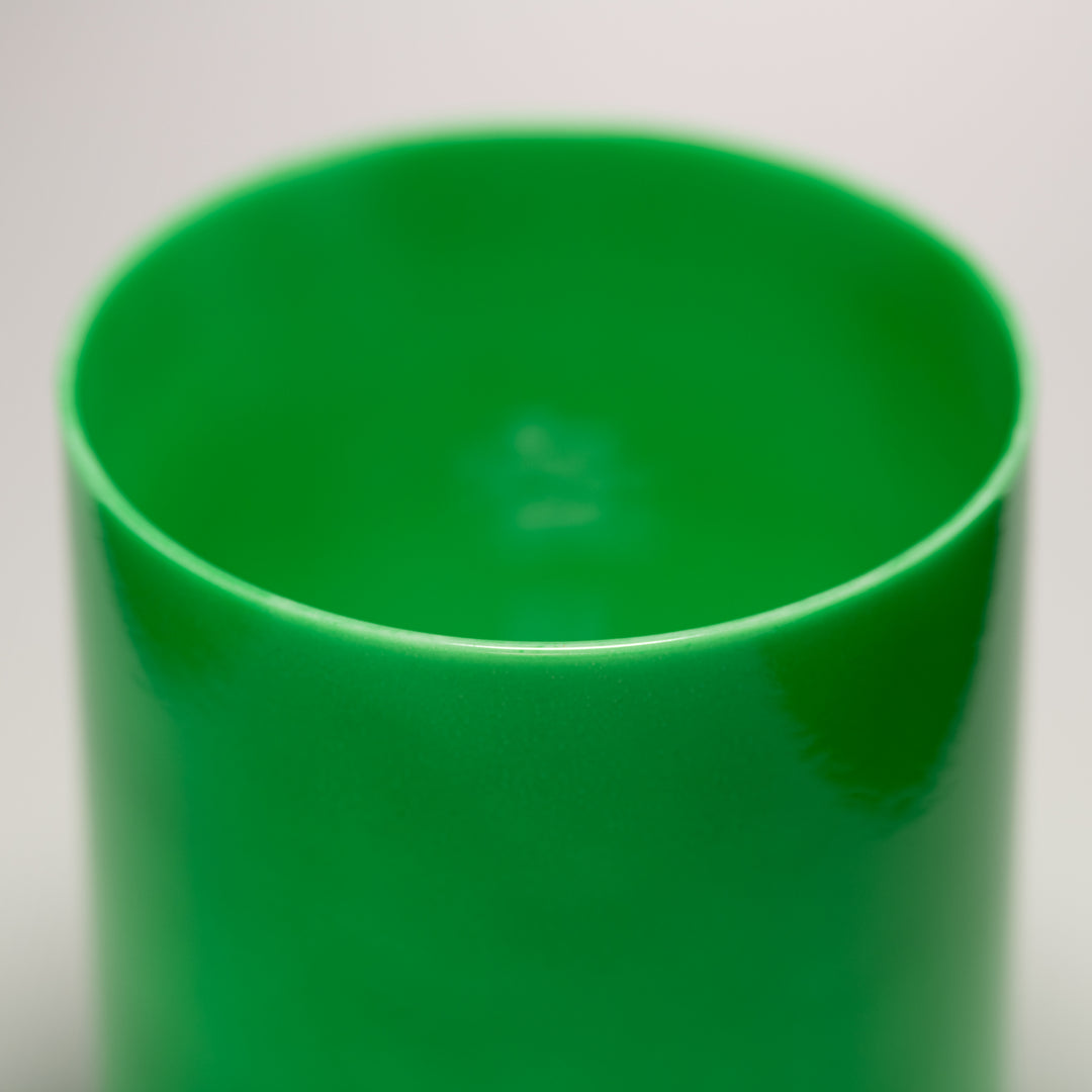 7" D+25 Emerald Heart Crystal Singing Bowl