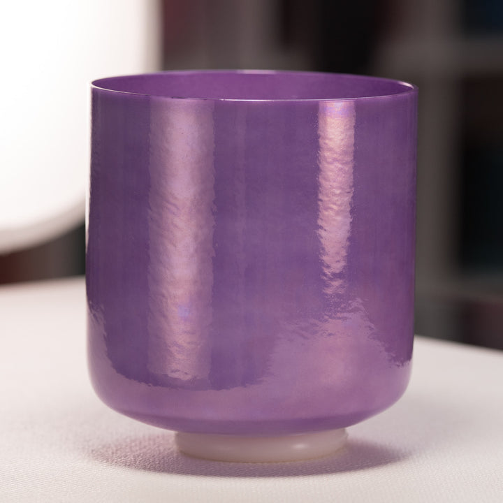 8" C+33 Lilac Blossom Crystal Singing Bowl