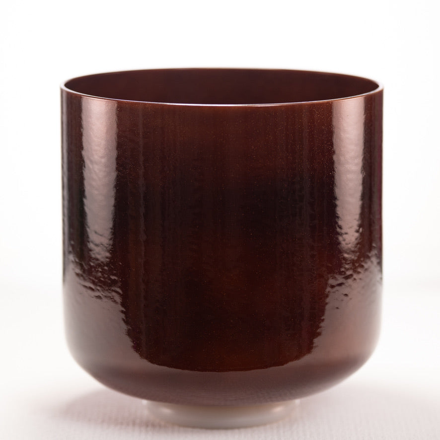 9" G#-32 Sacred Ground Crystal Singing Bowl