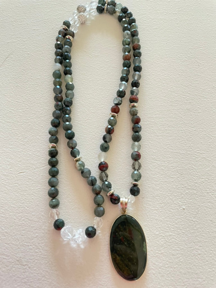 Bloodstone Mala