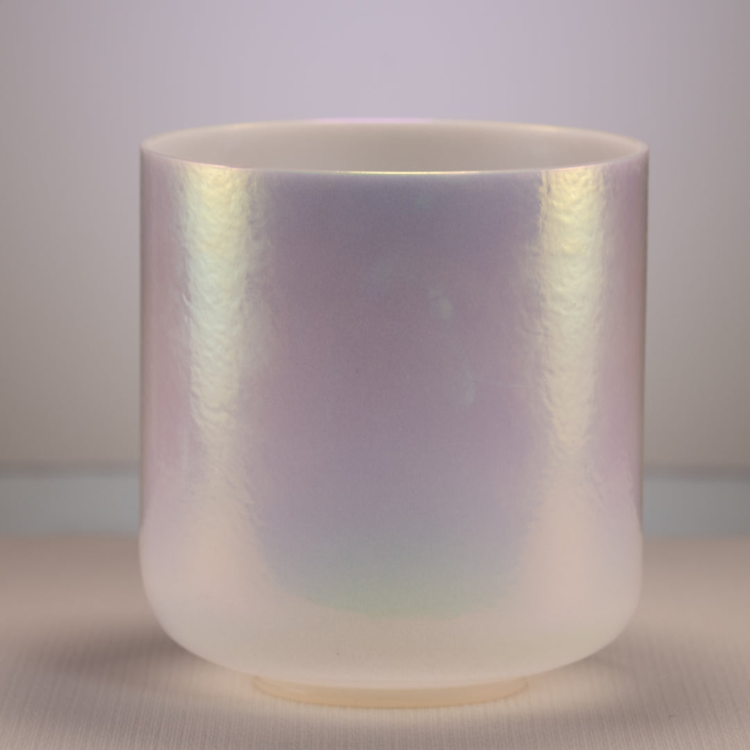 8" D-42 Majestic Moon Crystal Singing Bowl