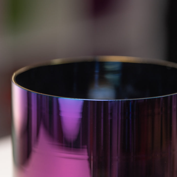 7" D+35 Celestial Rainbow Crystal Singing Bowl