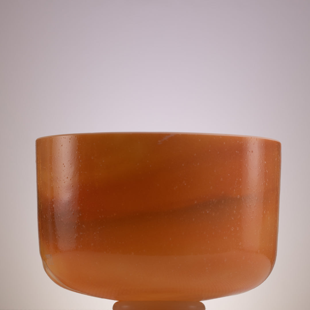 12" C#+40 Tiger Eye Morph Crystal Singing Bowl