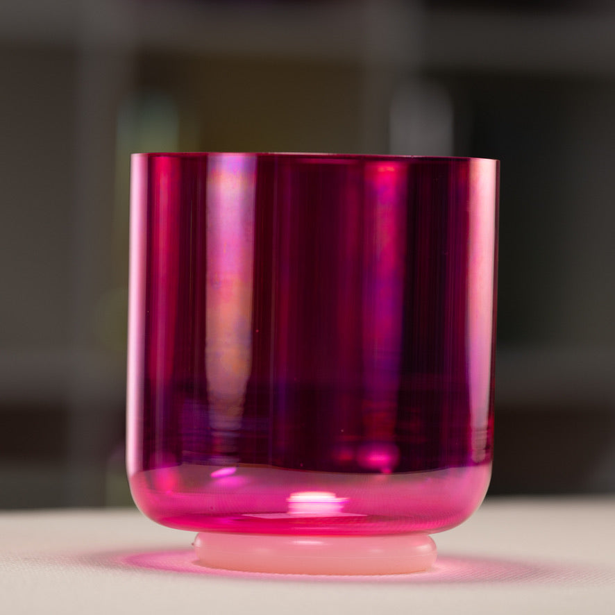 6.5" E+43 Fractal Fuchsia Singing Bowl