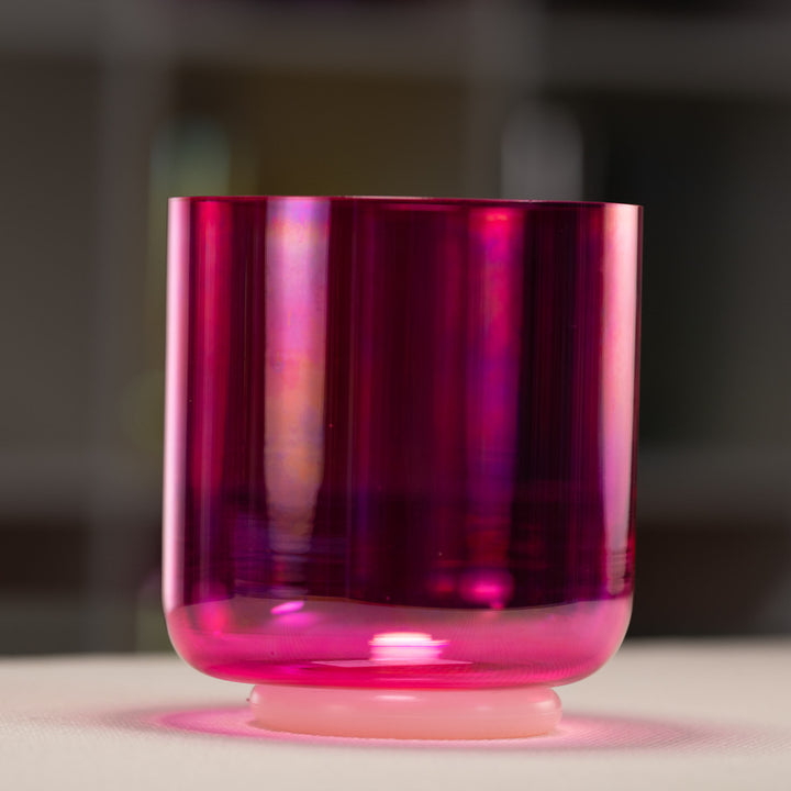 6.5" E+43 Fractal Fuchsia Singing Bowl