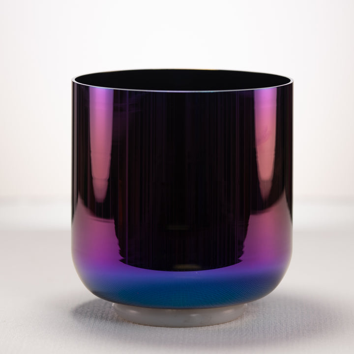 7" D+35 Celestial Rainbow Crystal Singing Bowl