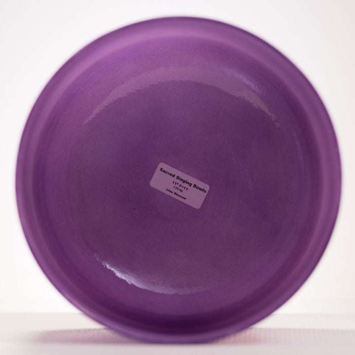 11" F+11 Lilac Blossom Crystal Singing Bowl