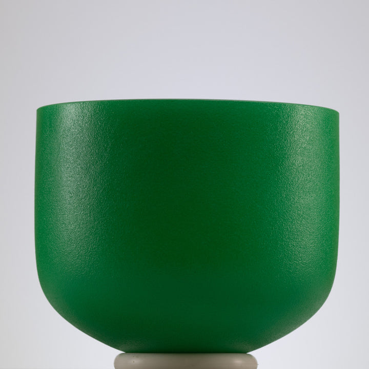 Frosted singing bowl for sound healing