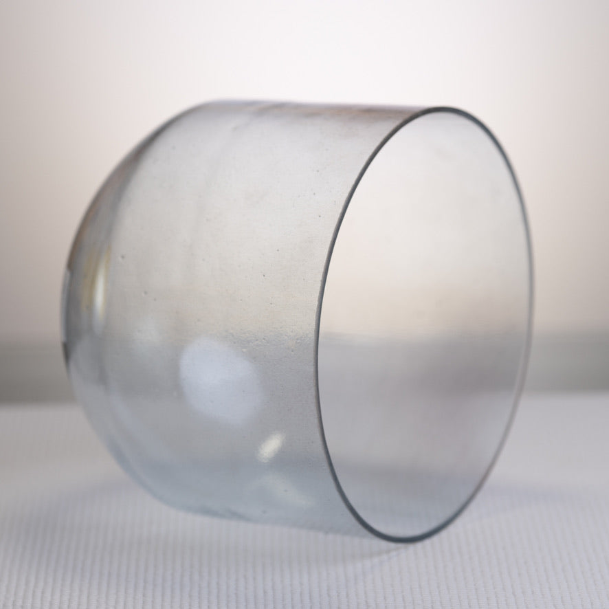 Crystal bowl for meditation