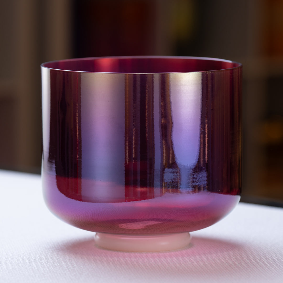 9" A+17 Healing Violet Flame Crystal Singing Bowl from Bowls of Sound