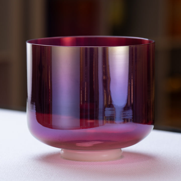 9" A+17 Healing Violet Flame Crystal Singing Bowl from Bowls of Sound