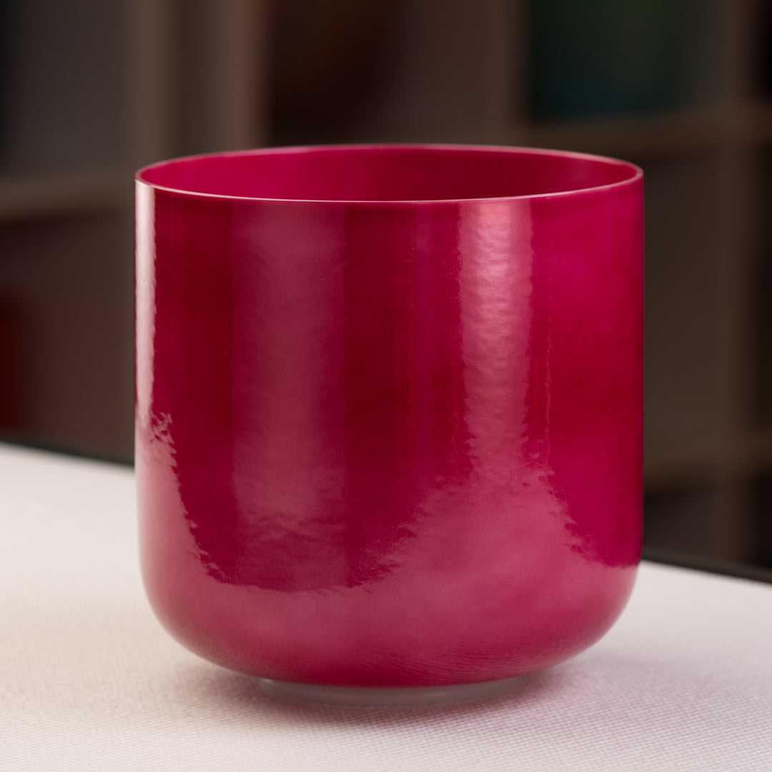 9" A+20 Rose Garden Crystal Singing Bowl from Bowls of Sound