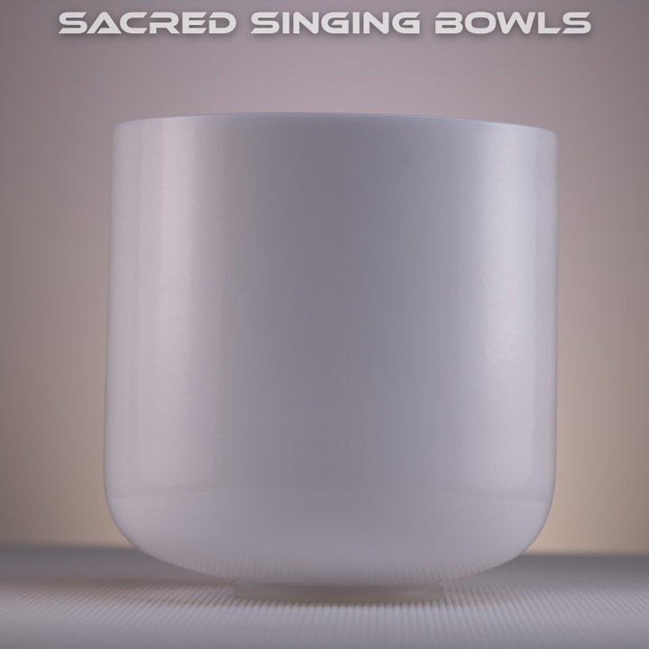 9" A+31 White Light Quartz Crystal Singing Bowl from Bowls of Sound