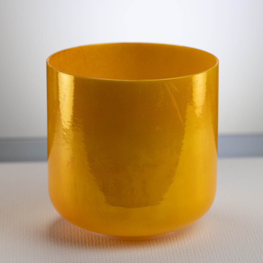 9" A#+33 Honeycomb Crystal Singing Bowl from Bowls of Sound
