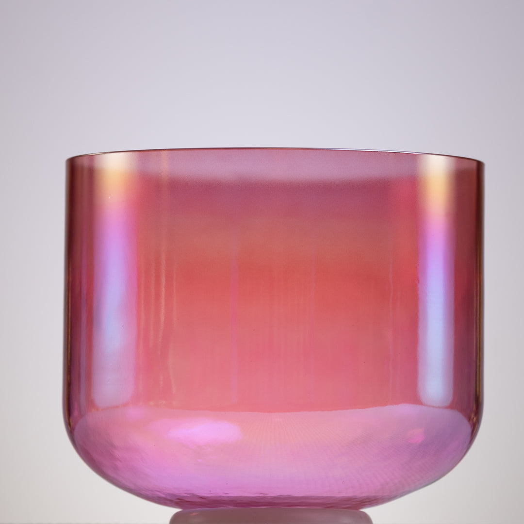 C note crystal singing bowl