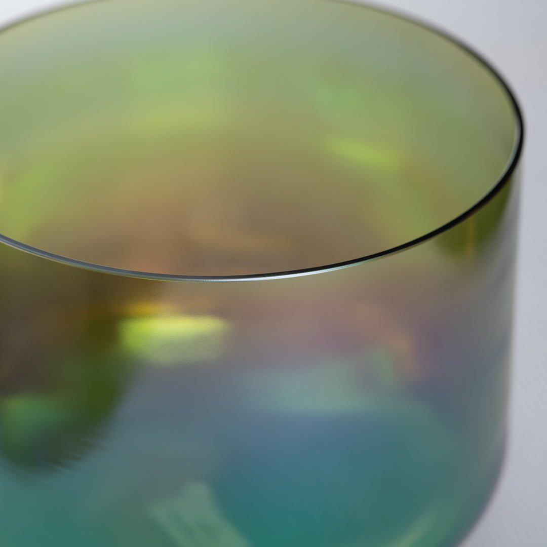 Earth Magic singing bowl close up