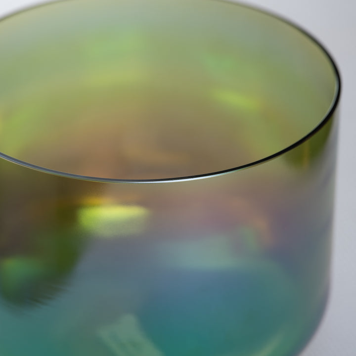 Earth Magic singing bowl close up