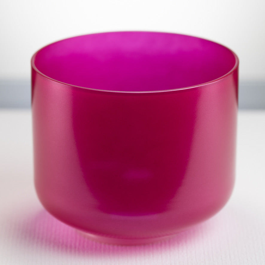 Crystal singing bowl for sound healing