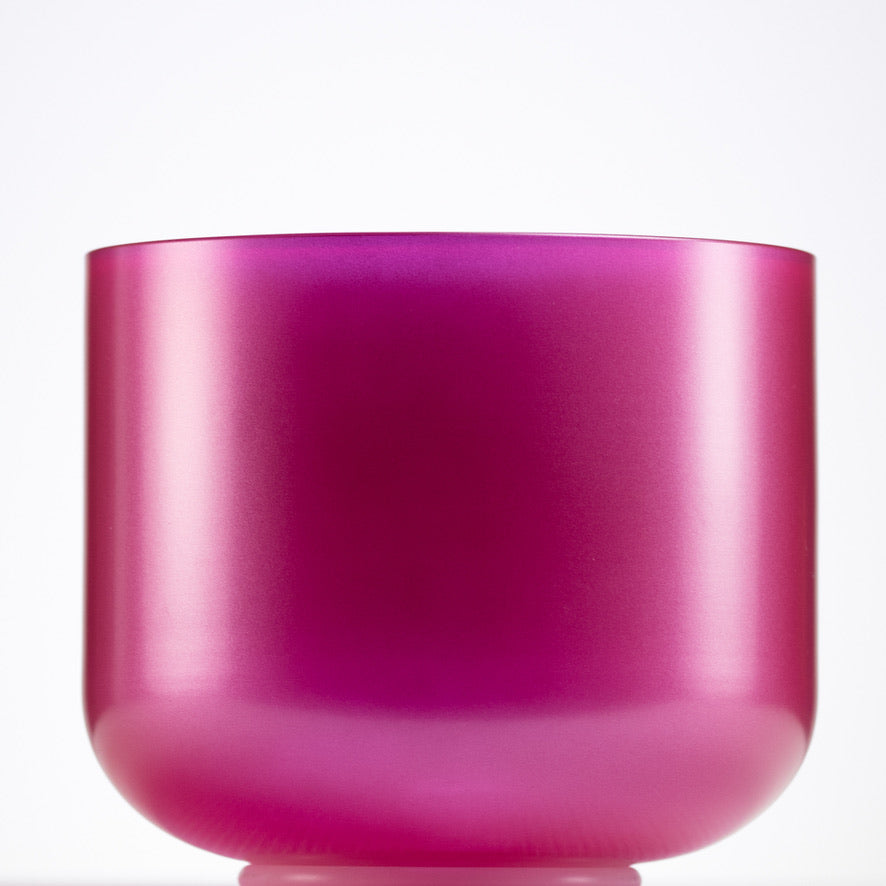9" C+31 Rose Garden Crystal Singing Bowl from Sacred Singing Bowls™