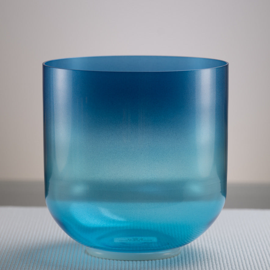 Blue sacral chakra singing bowl