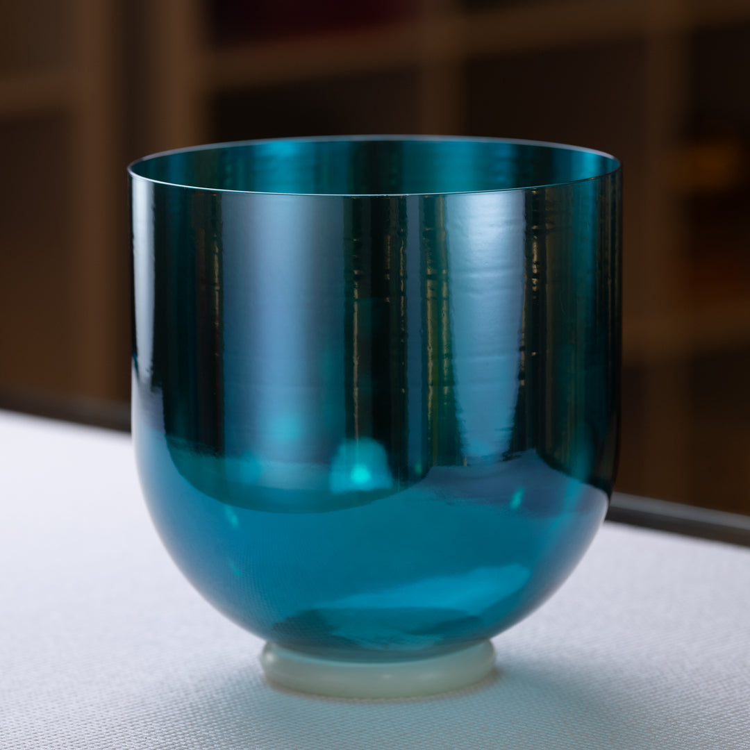 9" D+21 Whale Song Crystal Singing Bowl from Bowls of Sound