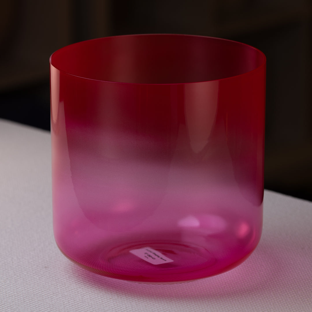 9" D#+41 Dreamy Peony Crystal Singing Bowl from Bowls of Sound