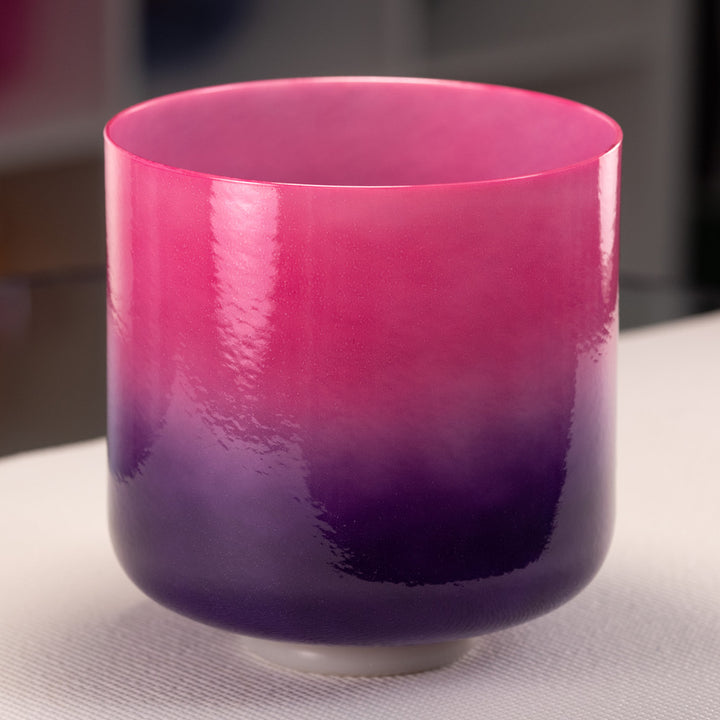 9" E+38 Blossoming Heart Crystal Singing Bowl from Bowls of Sound