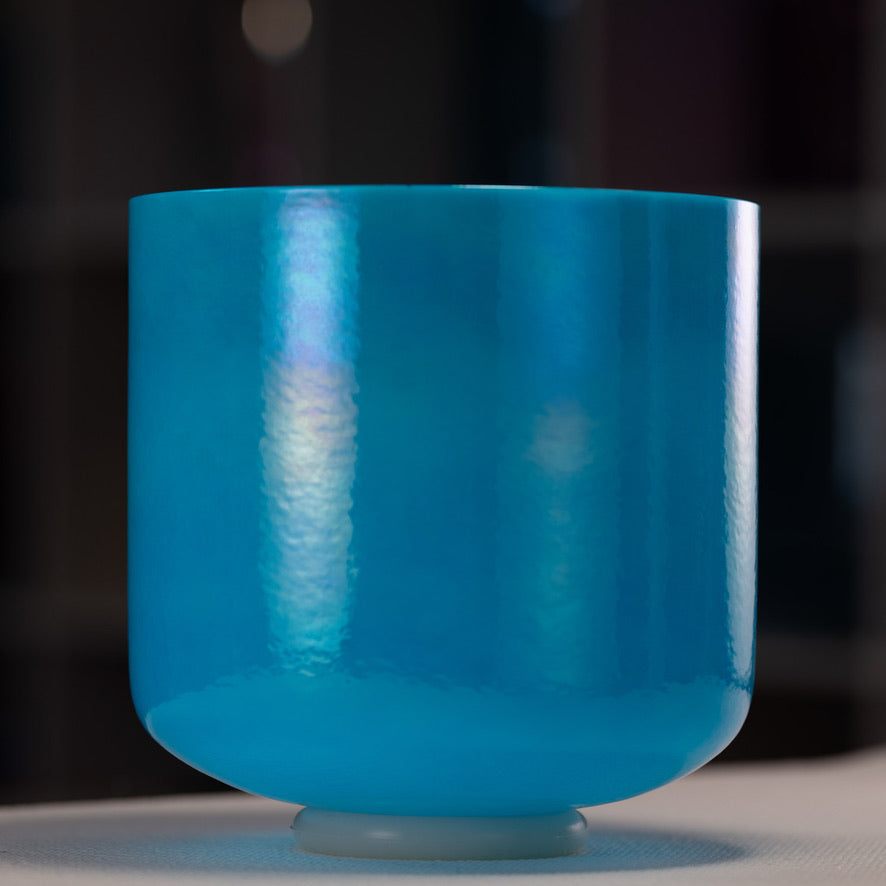 9" F-16 Serenity Sky Crystal Singing Bowl from Bowls of Sound