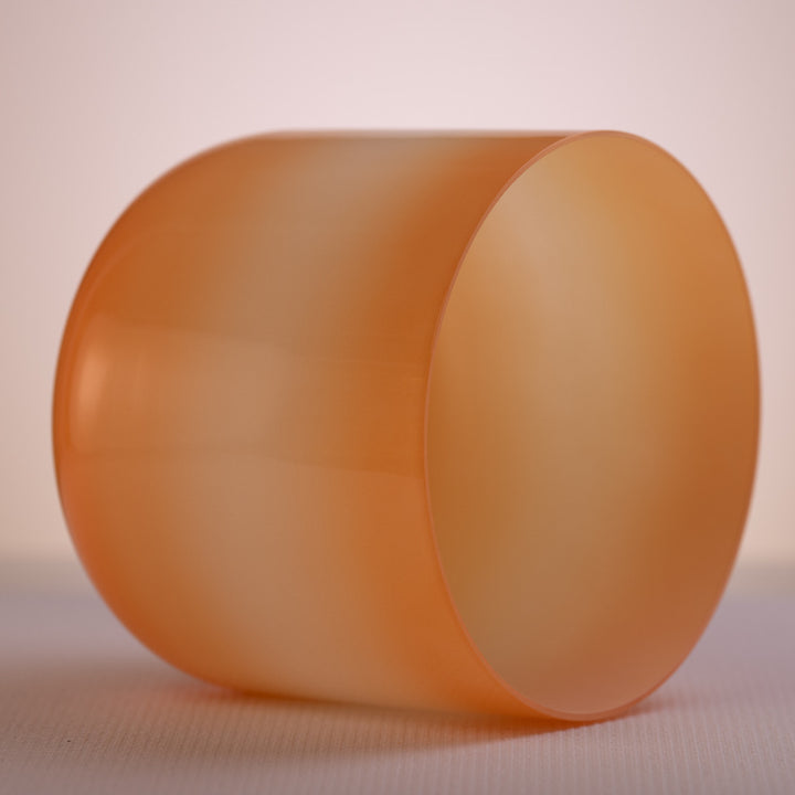 Orange heart chakra singing bowl