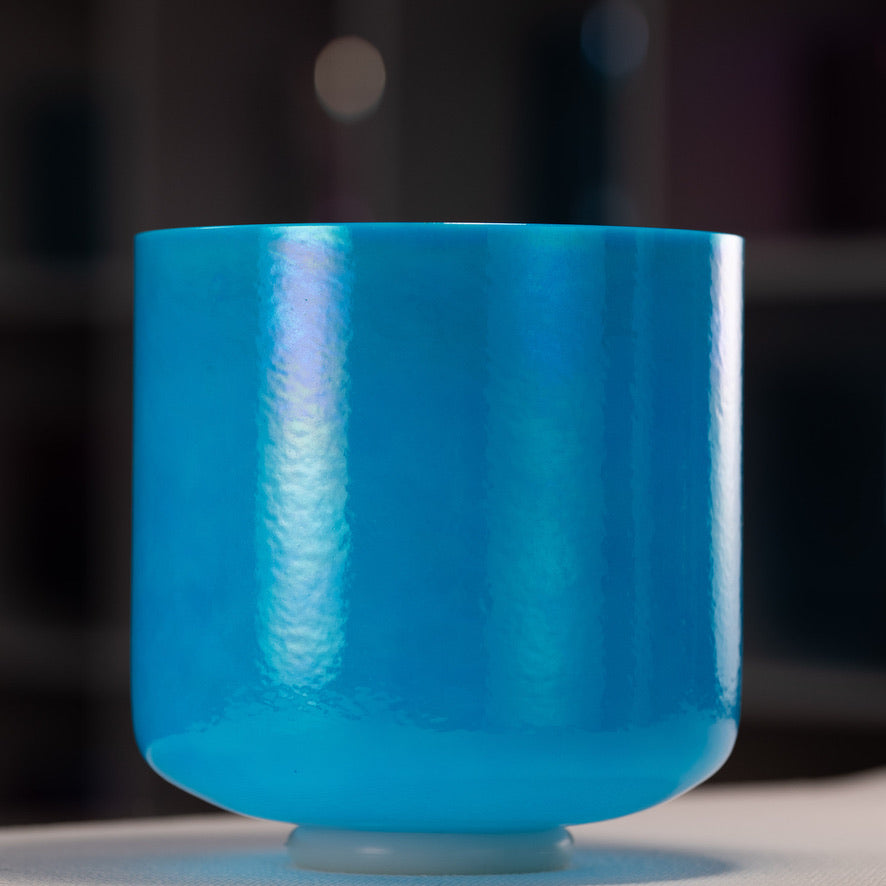 9" G-23 Serenity Sky Crystal Singing Bowl from Bowls of Sound
