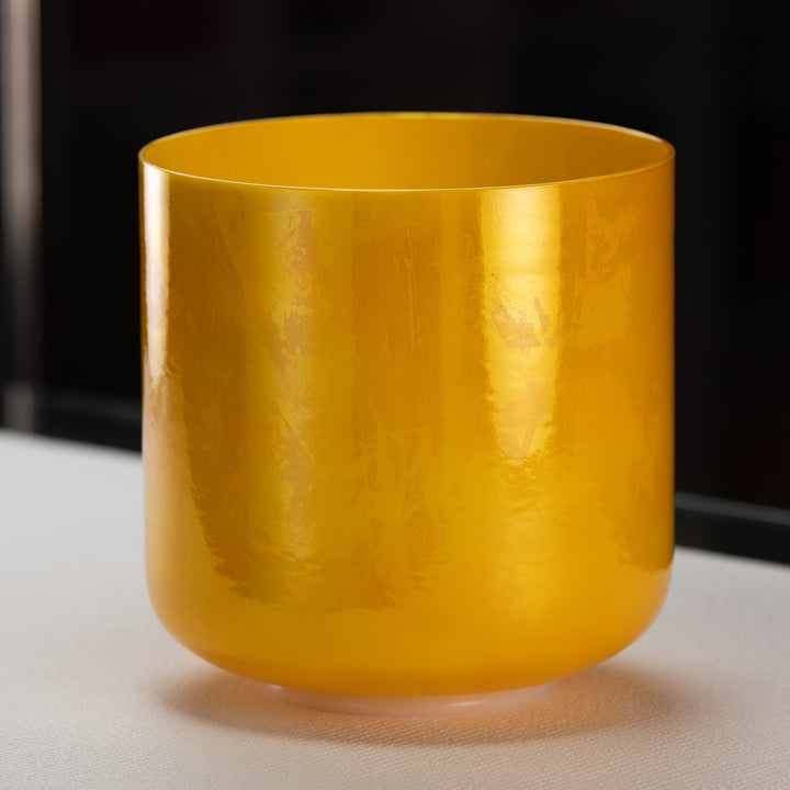 9" G-2 Honeycomb Crystal Singing Bowl, Perfect Pitch from Sacred Singing Bowls™
