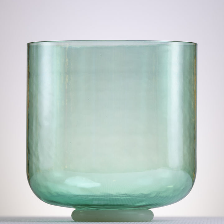Green throat chakra sound healing bowl