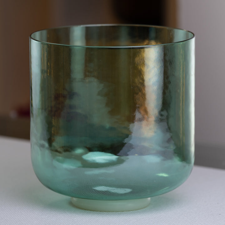 Throat chakra sound healing bowl