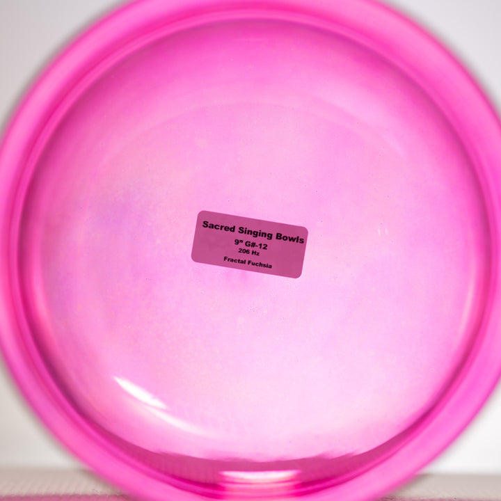 Pink Crystal singing Bowl