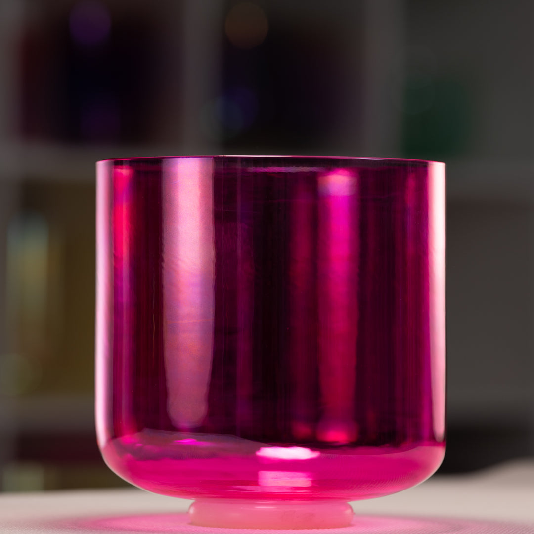 Throat chakra singing bowl