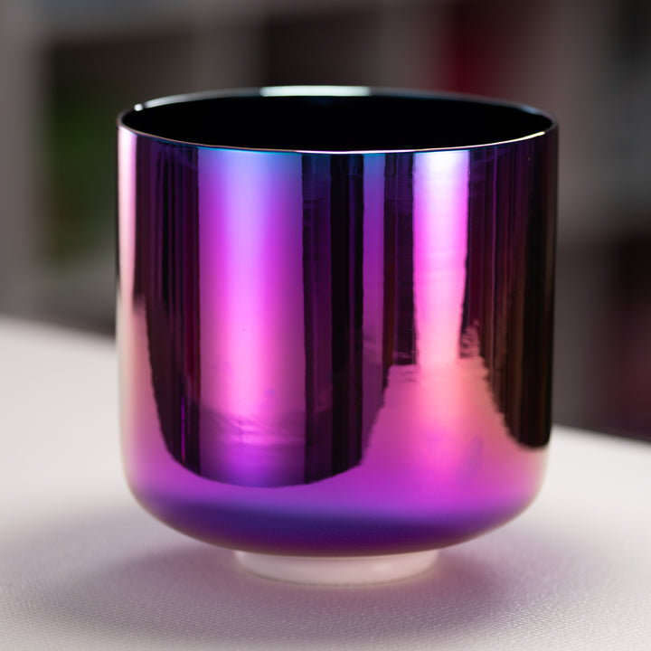 9" G#-14 Celestial Rainbow Singing Bowl from Bowls of Sound