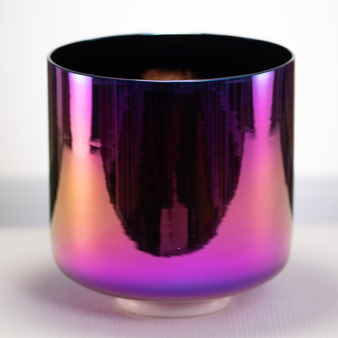 Throat chakra singing bowl