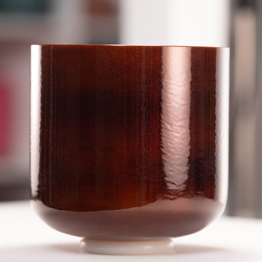 9" G#-32 Sacred Ground Crystal Singing Bowl from Bowls of Sound